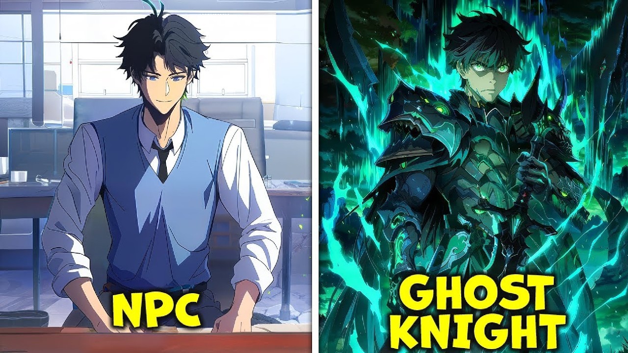 He Was Just an NPC… Until the System Gave Him the SSS-Class Ghost Knight! | Manhwa Recap