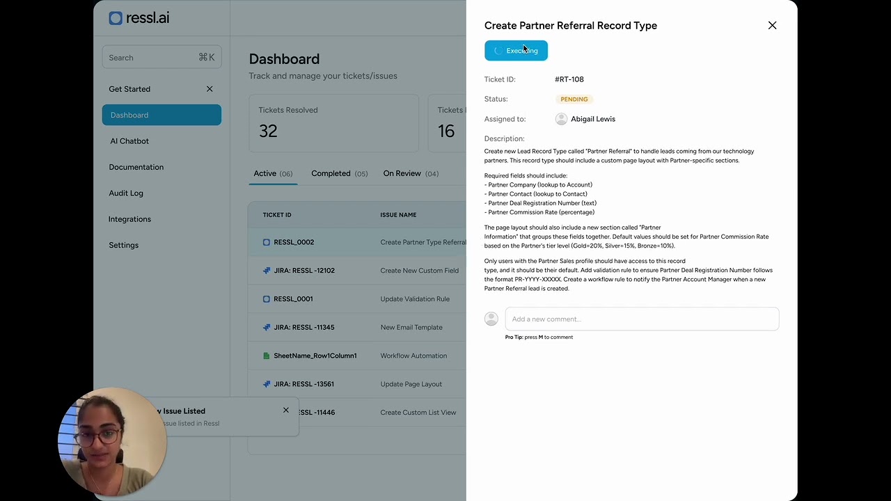 Ressl AI - AI Salesforce Admin