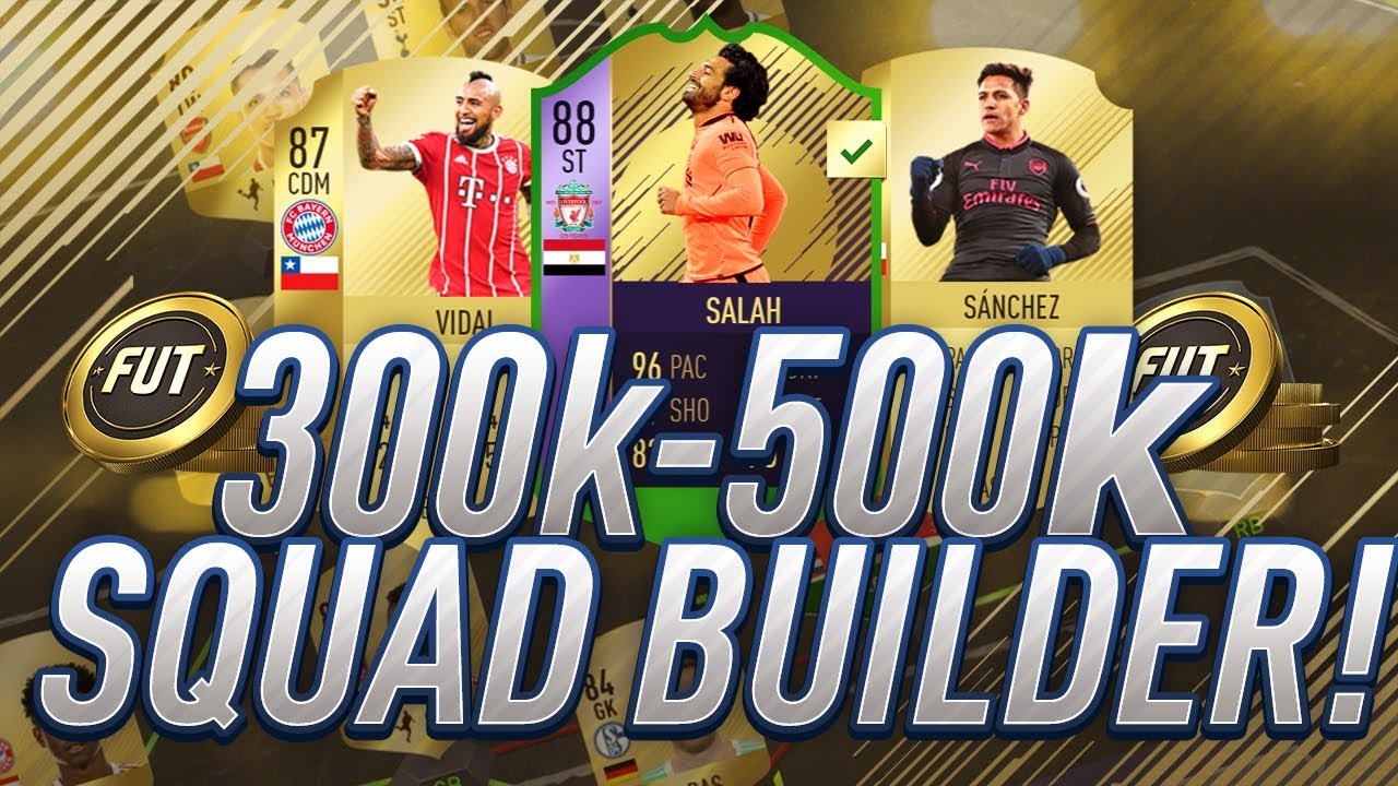 THE BEST OVERPOWERED 300K TO 500K HYBRID FUT CHAMPIONS SQUAD BUILDER!! 🏆- FIFA 18 ULTIMATE TEAM