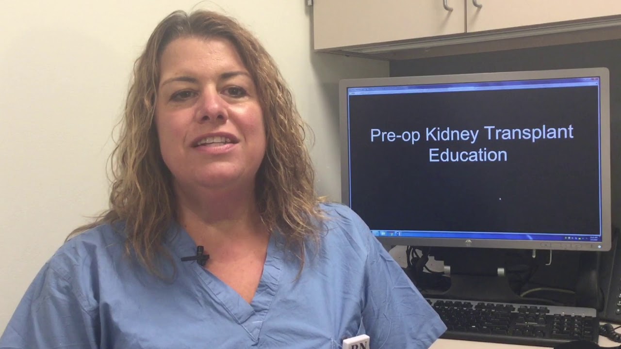 MGH Kidney Transplant Preop Education