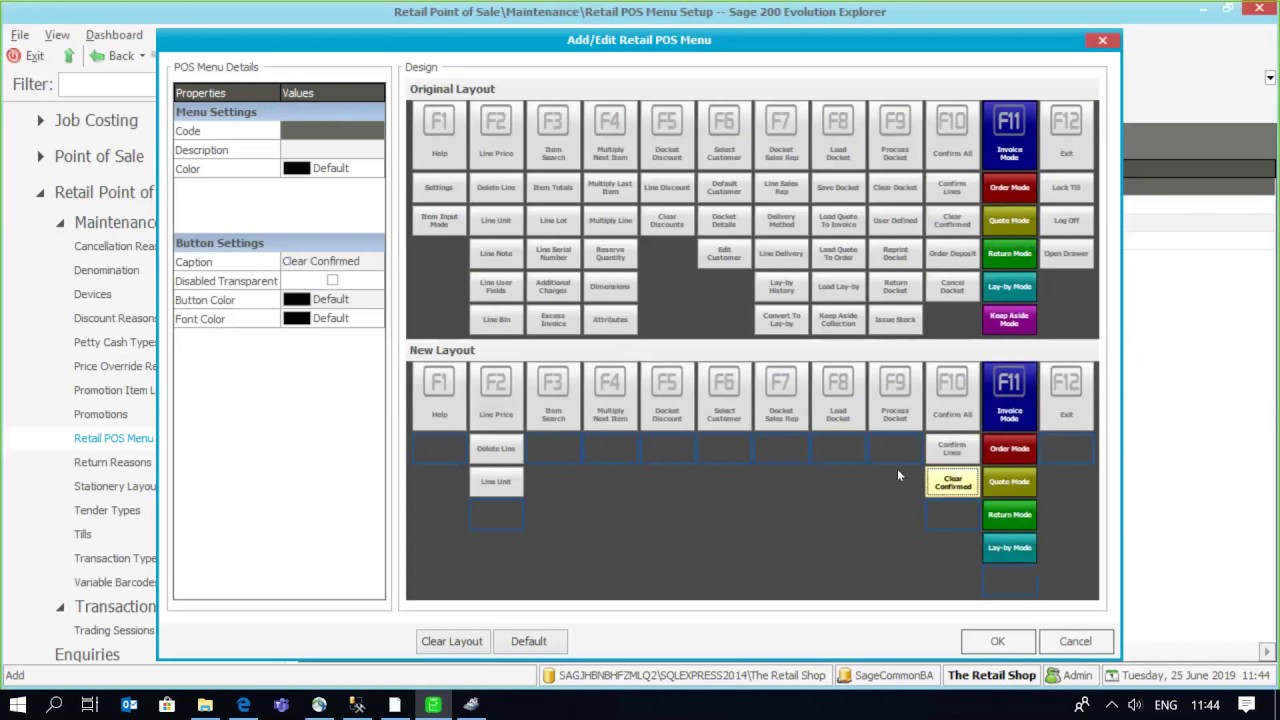 Sage 200 Evolution (ZA) -  Retail POS Setup