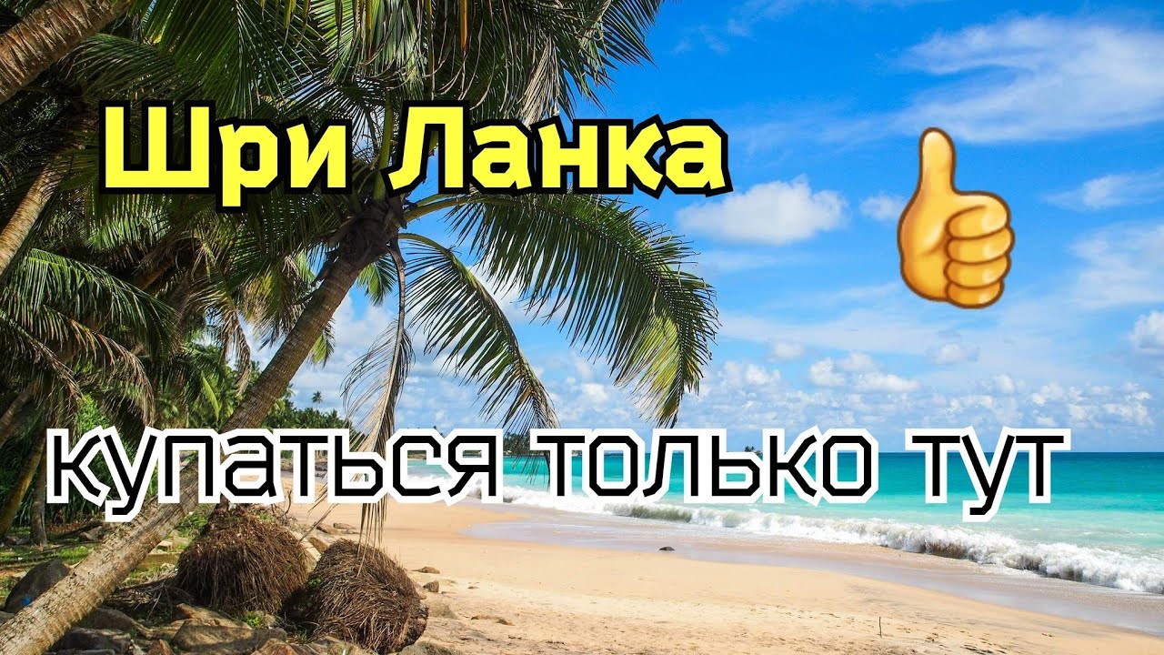 Шри Ланка 2022. Хиккадува. Купаться нужно только тут!