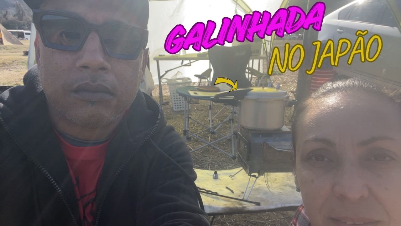 GALINHADA no rio no Japão 🇯🇵🔥 Vida simples