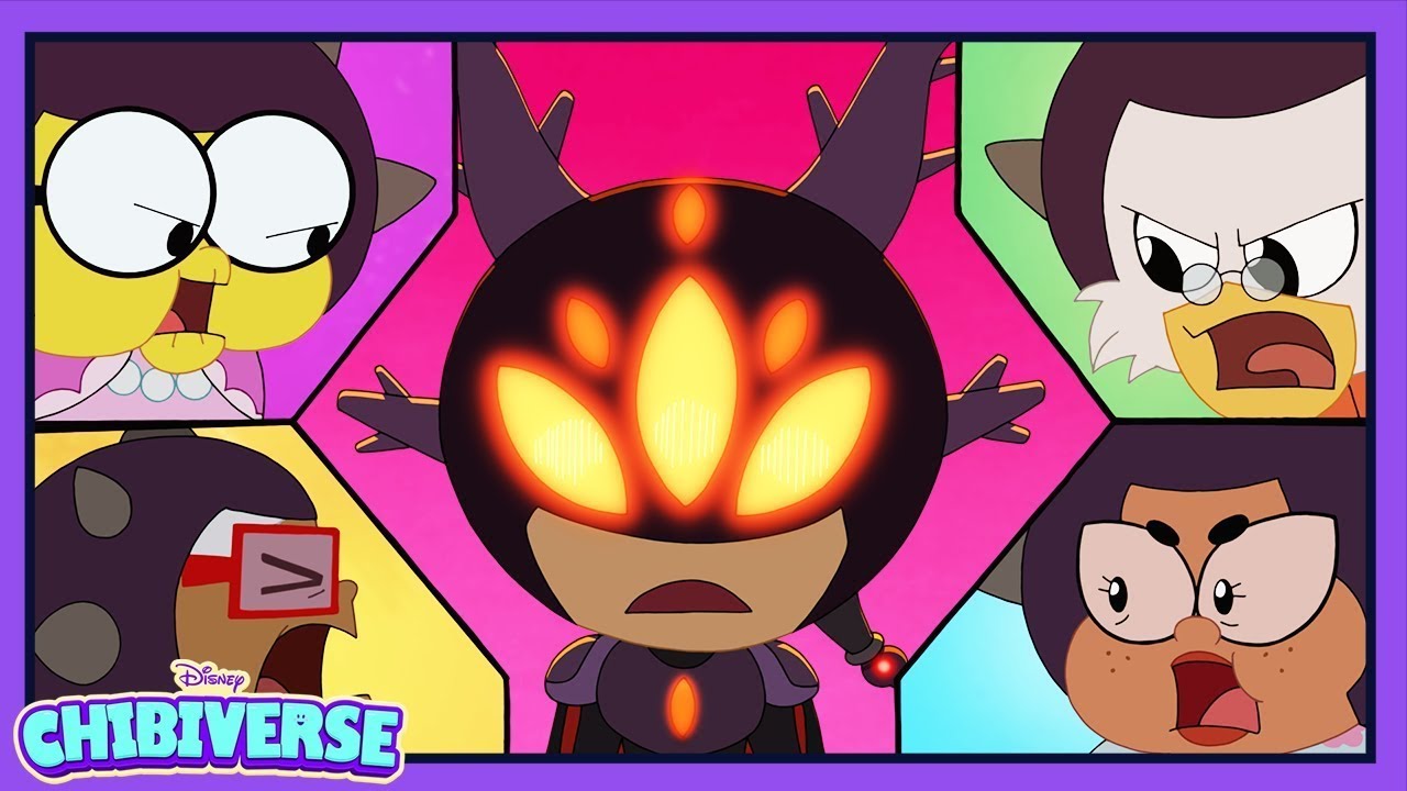 Chibiverse | Tater and Perry the Platypus Team Up for a Rescue Mission! 🥹 | @disneychannelanimation