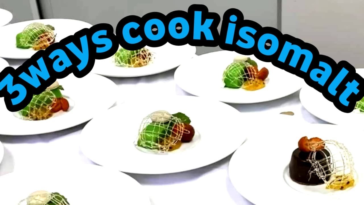 How To Cook Isomalt The Best 3 Different ways last recipe for competitions