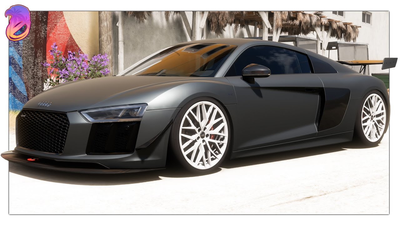 Tuneando un AUDI R8 V10 para GOLIATH de FH5