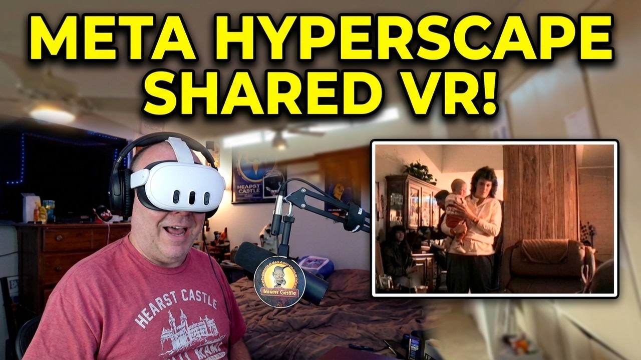 Meta Hyperscape. Crazy how this works!