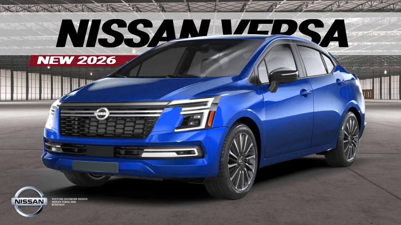 NISSAN VERSA 2026 Exterior Design That Makes You Stare, Many Think It's a Luxury Car? REDESIGN