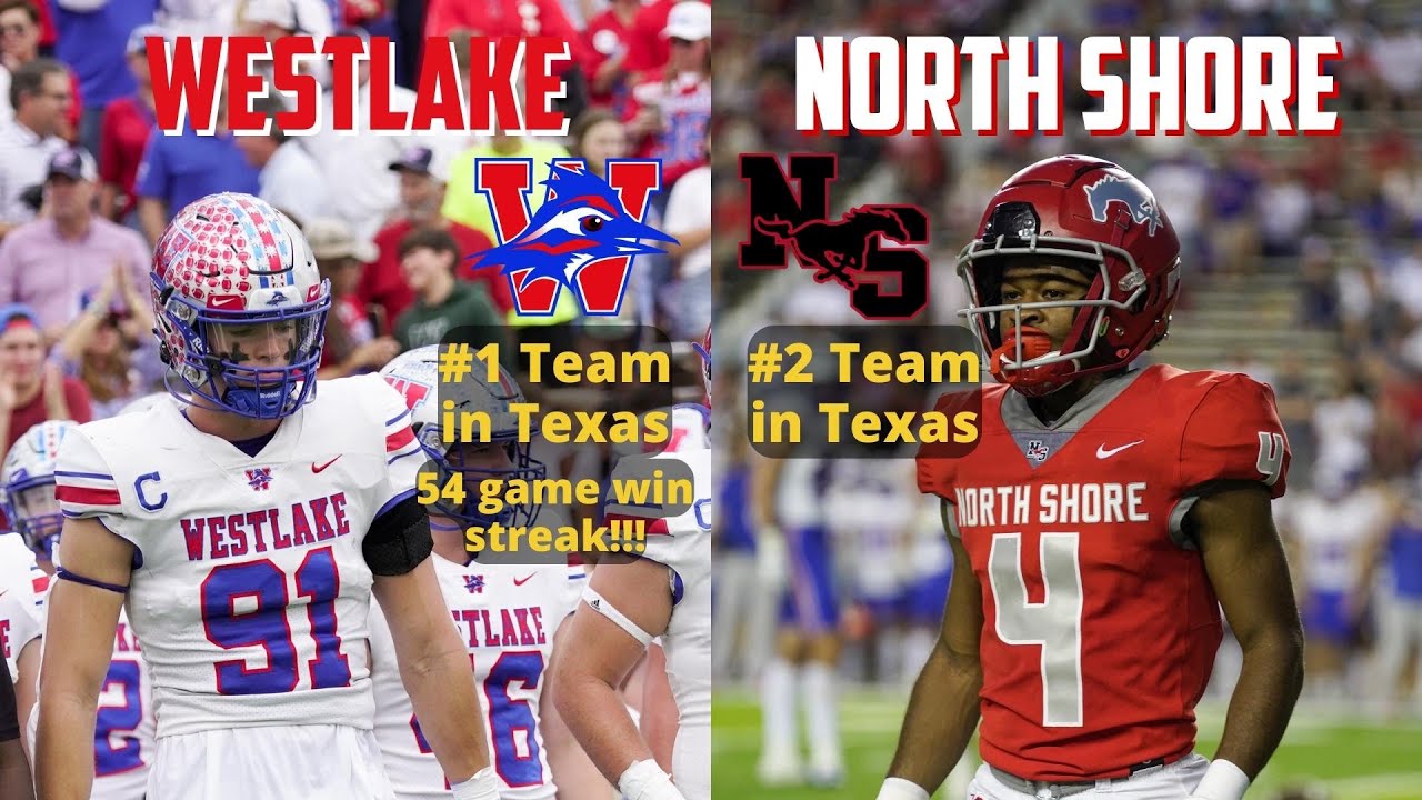 TOP 2 TEAMS IN TEXAS FACE OFF IN THE STATE SEMIFINALS 🔥🔥 Austin Westlake vs North Shore