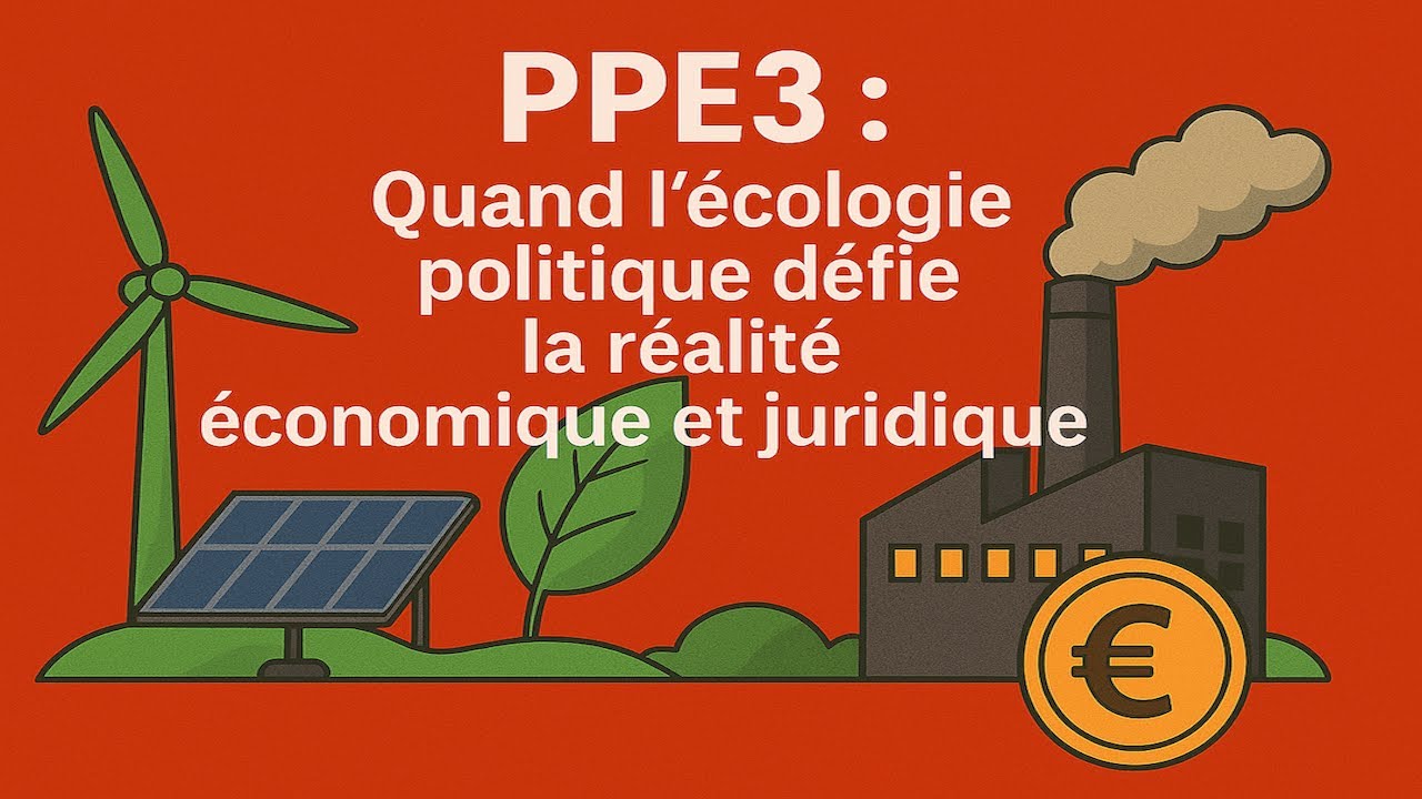 PPE3 : quand l'écologie défie la réalité économique et juridique.