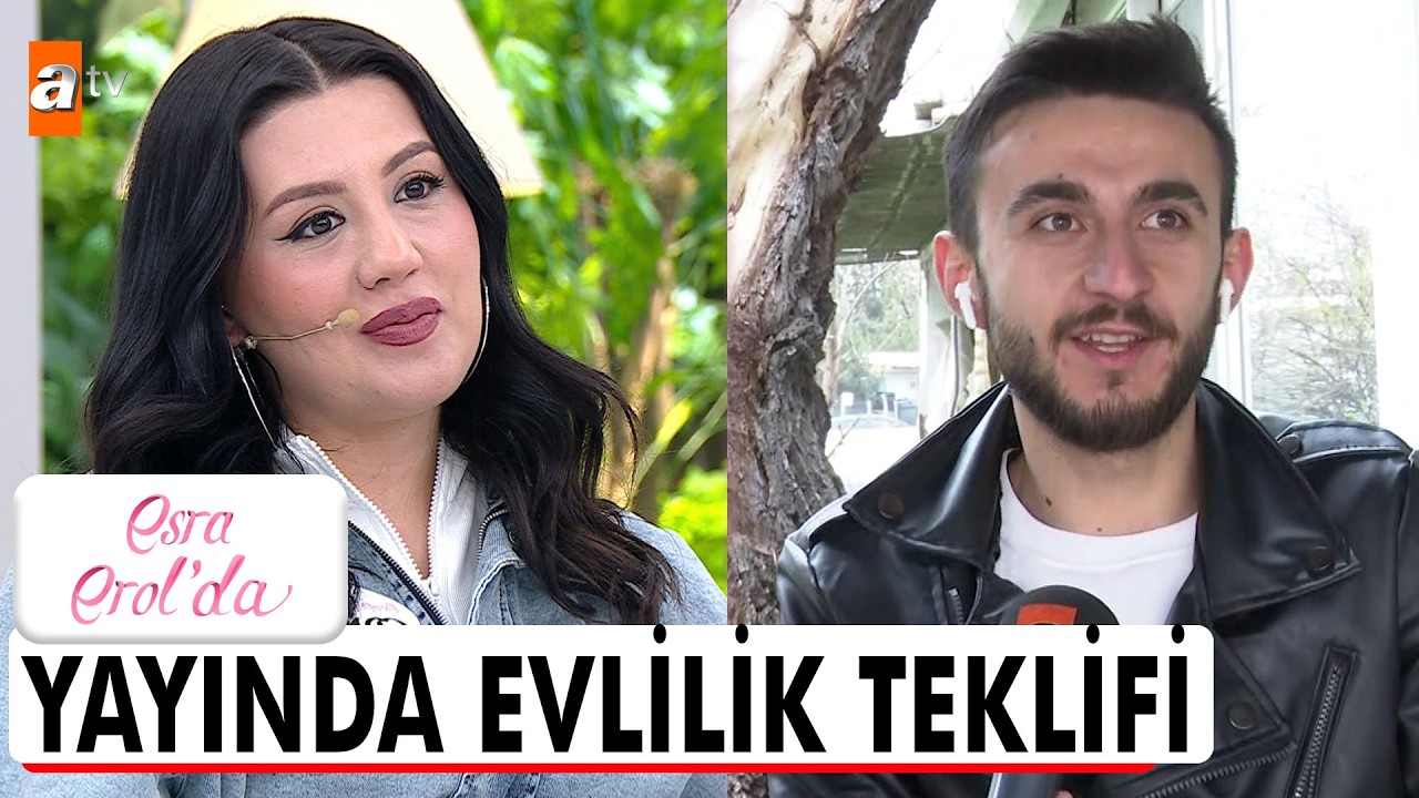Milyonların önünde evlilik teklifi bekliyorum - Esra Erol'da 6 Mart 2026