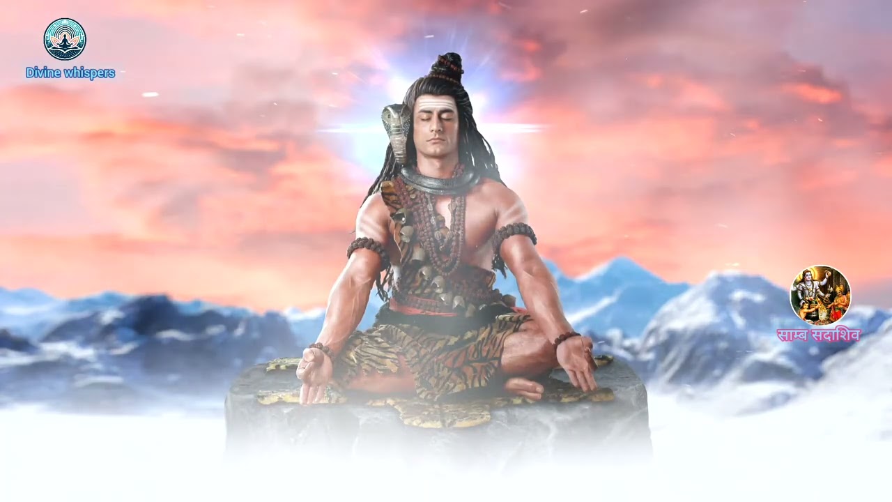 🏵️साम्ब सदाशिव🏵️ हर हर महादेव||MOST VALUE FOR SHIV UPASNA 🐂 DIVINE SHIVA