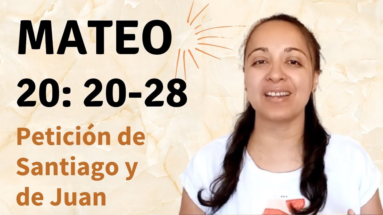 Mateo 20: 20-28 (Petición de Santiago y de Juan) - Kateryna Karreras