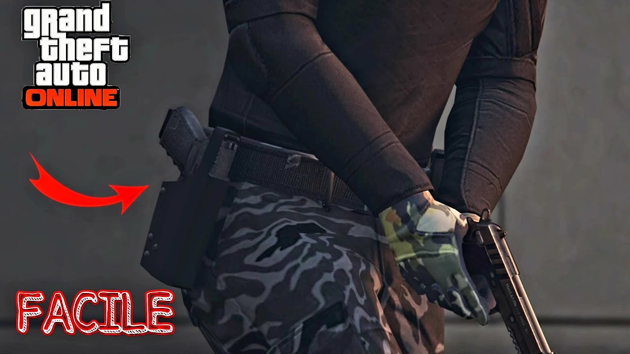 GTA5 💥#TRANSFERER⚡ 🚔LA CEINTURE😎 DE #POLICE SUR TOUTES VOS #TENUES SIMPLE ps4 xbox pc