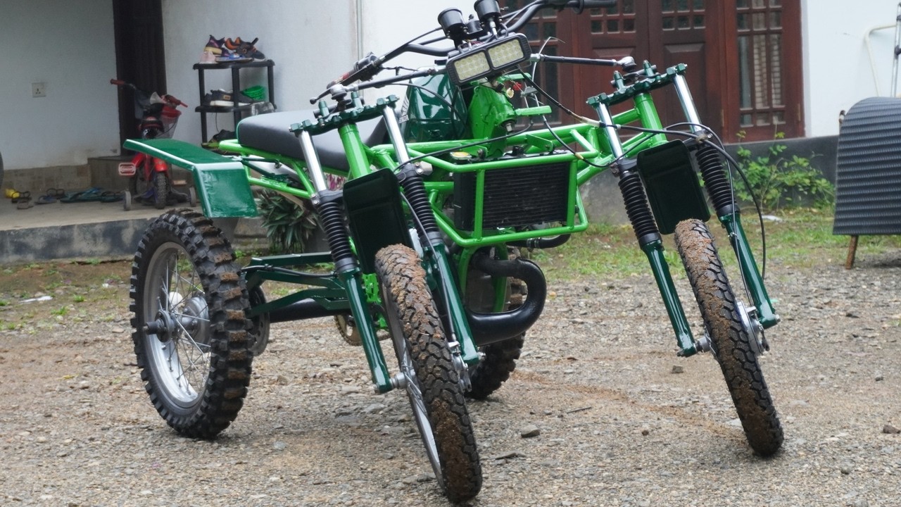 Two Bikes in One? Honda CRM250 4x18 Custom Build