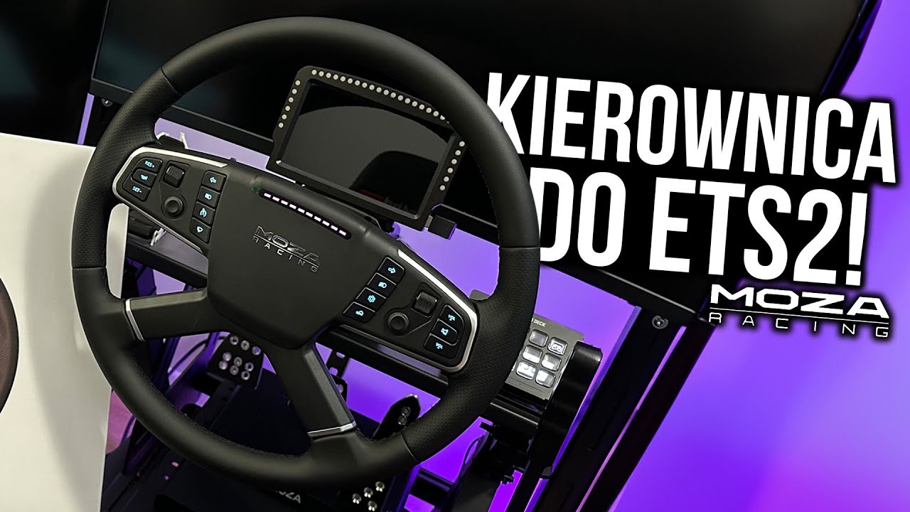 MOZA TSW, czyli kierownica do Euro Trucka! 😍 *Wielki GAMECHANGER!*