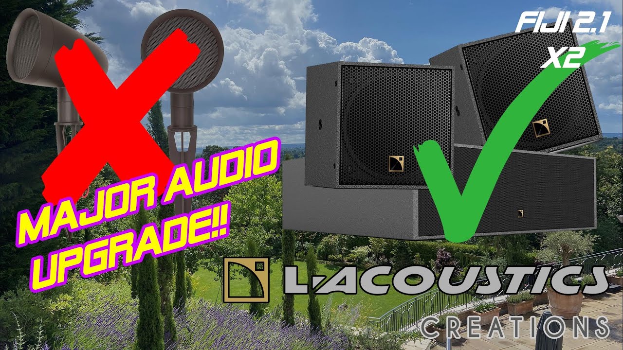 Audio Excellence Achieved - L-Acoustics Speaker Upgrade