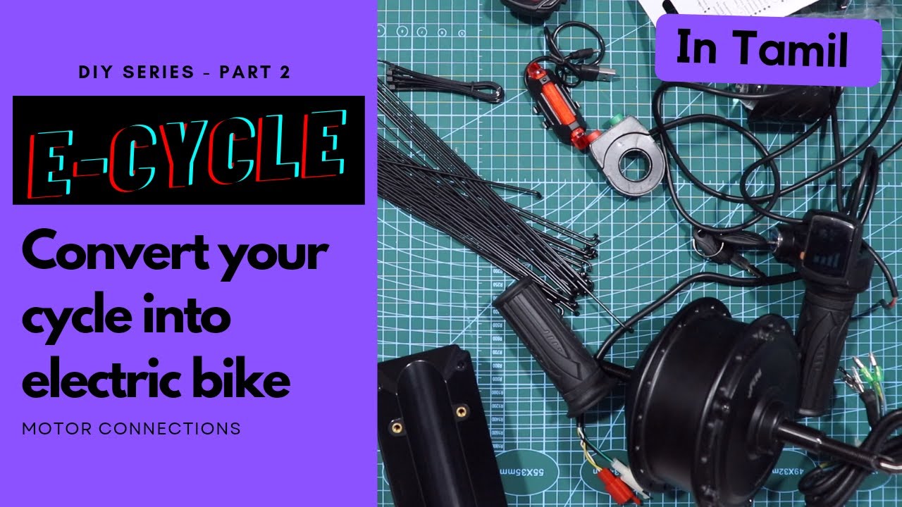 [TAMIL] Ebike controller and motor wiring | Part 2