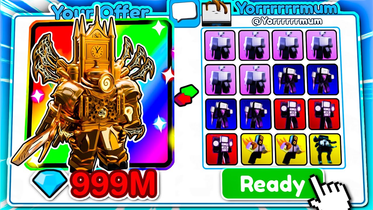 🔴Was TRADEN LEUTE Für ULTIMATE UPGRADED TITAN CLOCKMAN In Toilet Tower Defense?!🔴