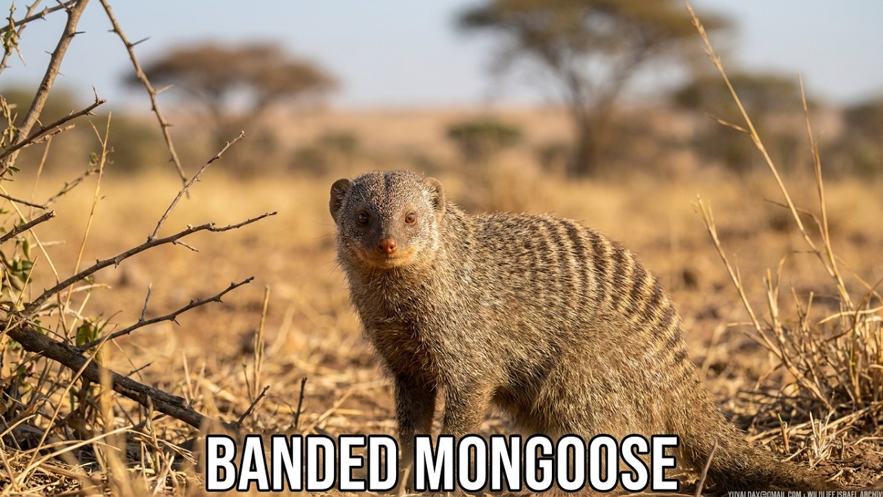 Banded mongoose Tanzania