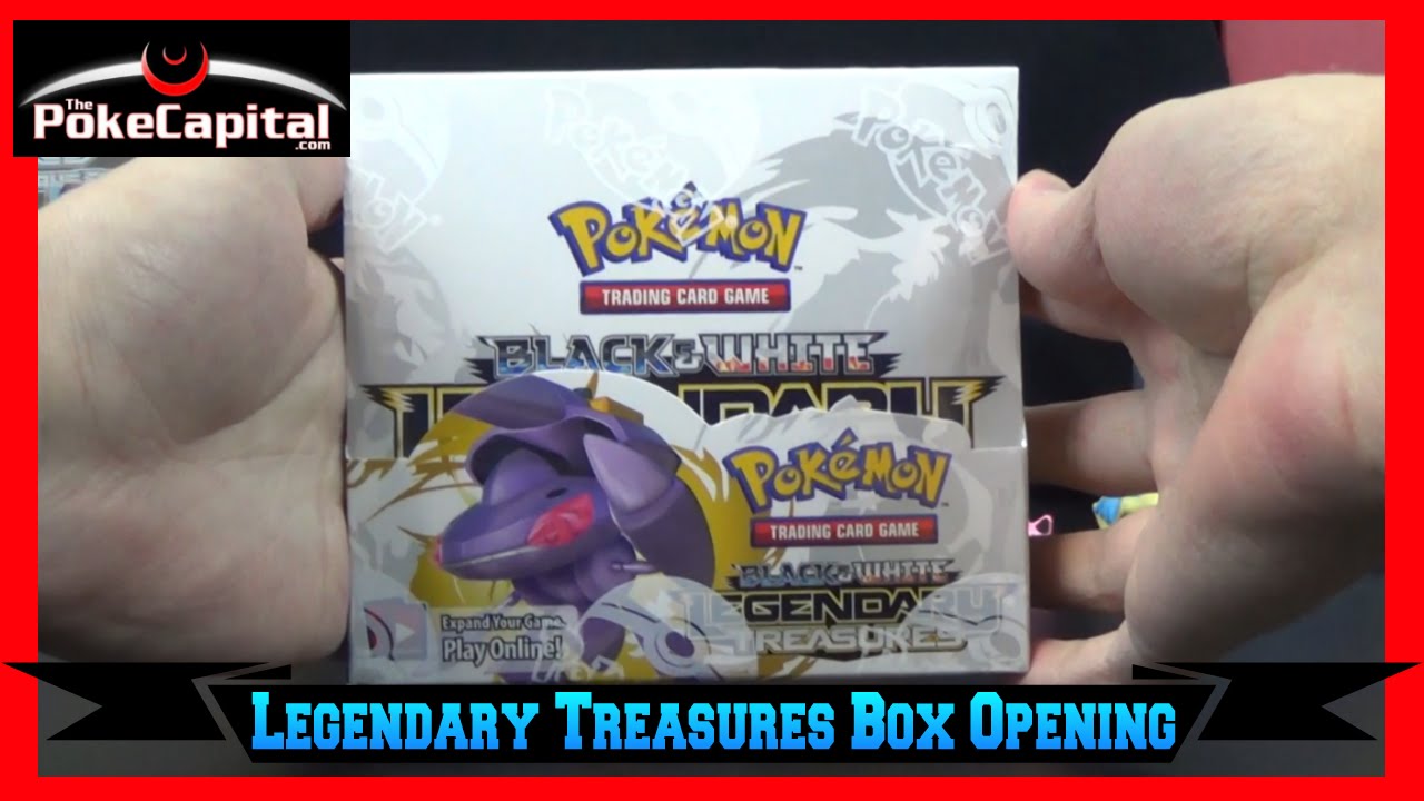 Pokemon Cards Legendary Treasures Booster Box Opening