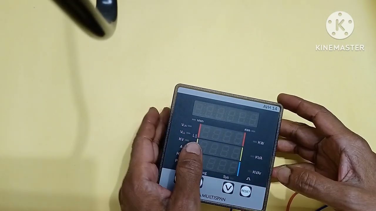 Multispan Multifunction Meter Basic Parameter Setting