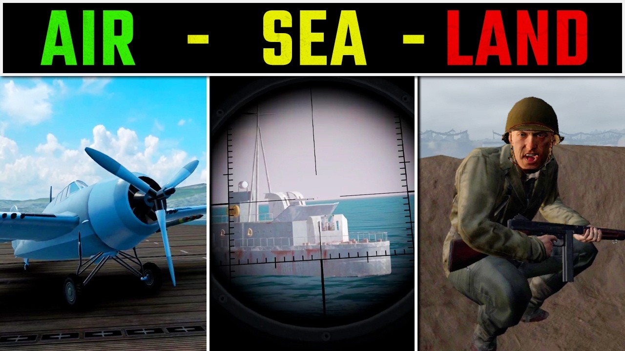 WW2 in VR! Best Meta Quest Games from Air, Sea and Land!