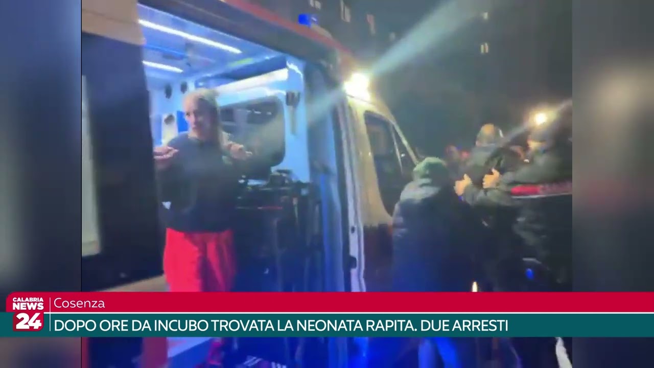 Cosenza Dopo ore da incubo trovata la neonata rapita