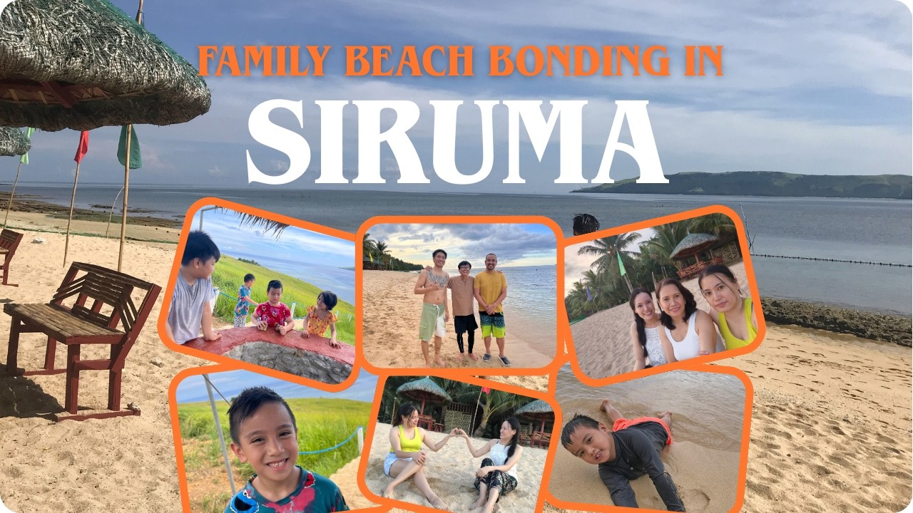Family  Beach Bonding in Siruma (Camarines Sur, Philippines)