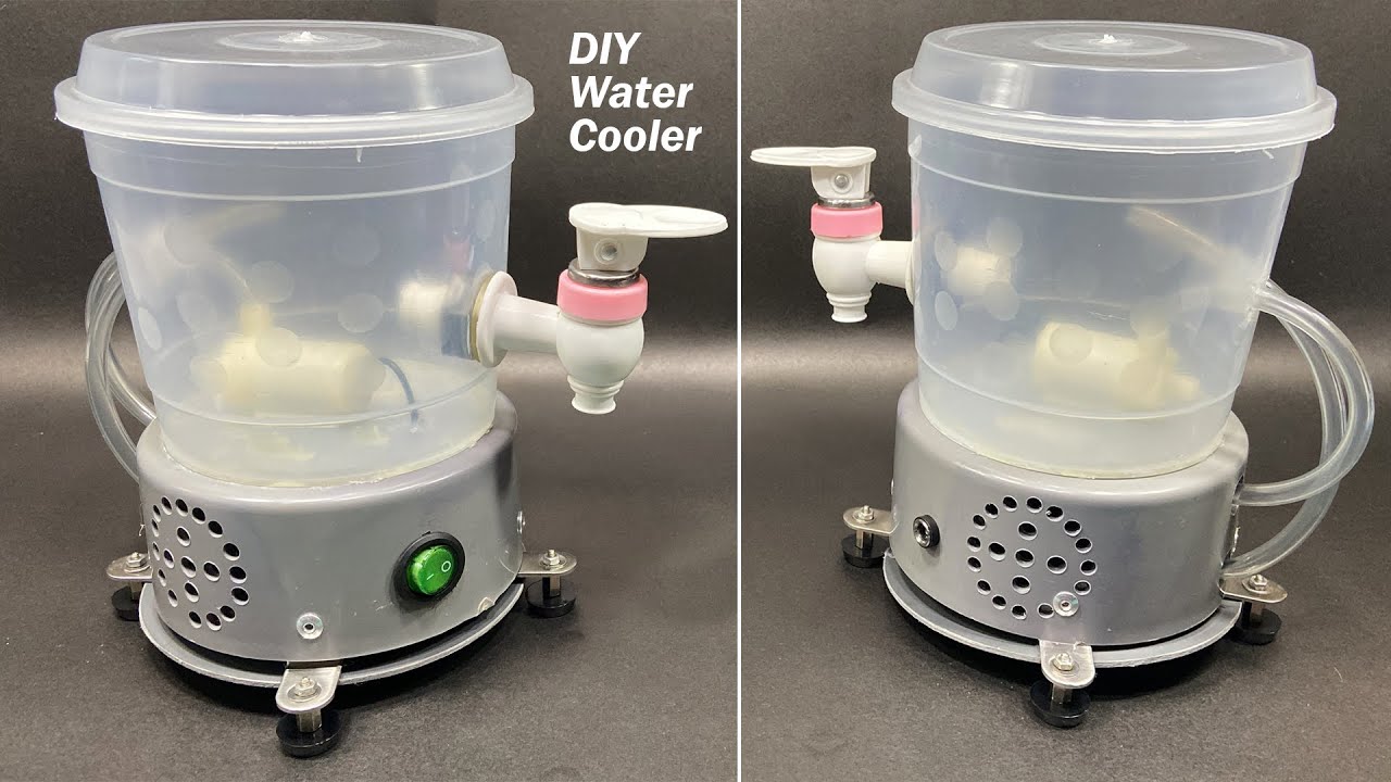 How To Make Cool Water Dispenser at Home | DIY Desk Water Cooler