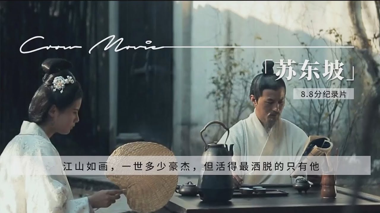 【蘇東坡】，豆瓣8.8分紀錄片。江山如畫，一世多少豪傑，銷聲匿蹟的蘇東坡，才是中國勵志人物的典範。