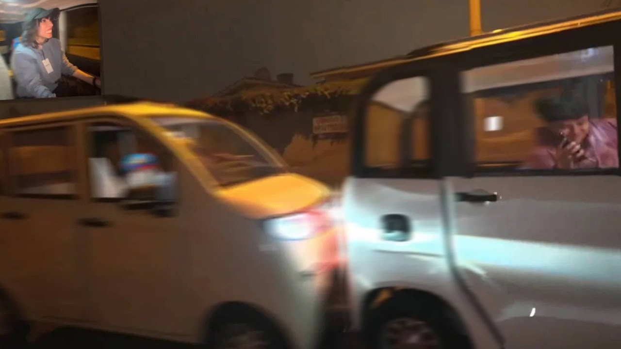 Emetsuki choca su auto contra el Sachamóvil