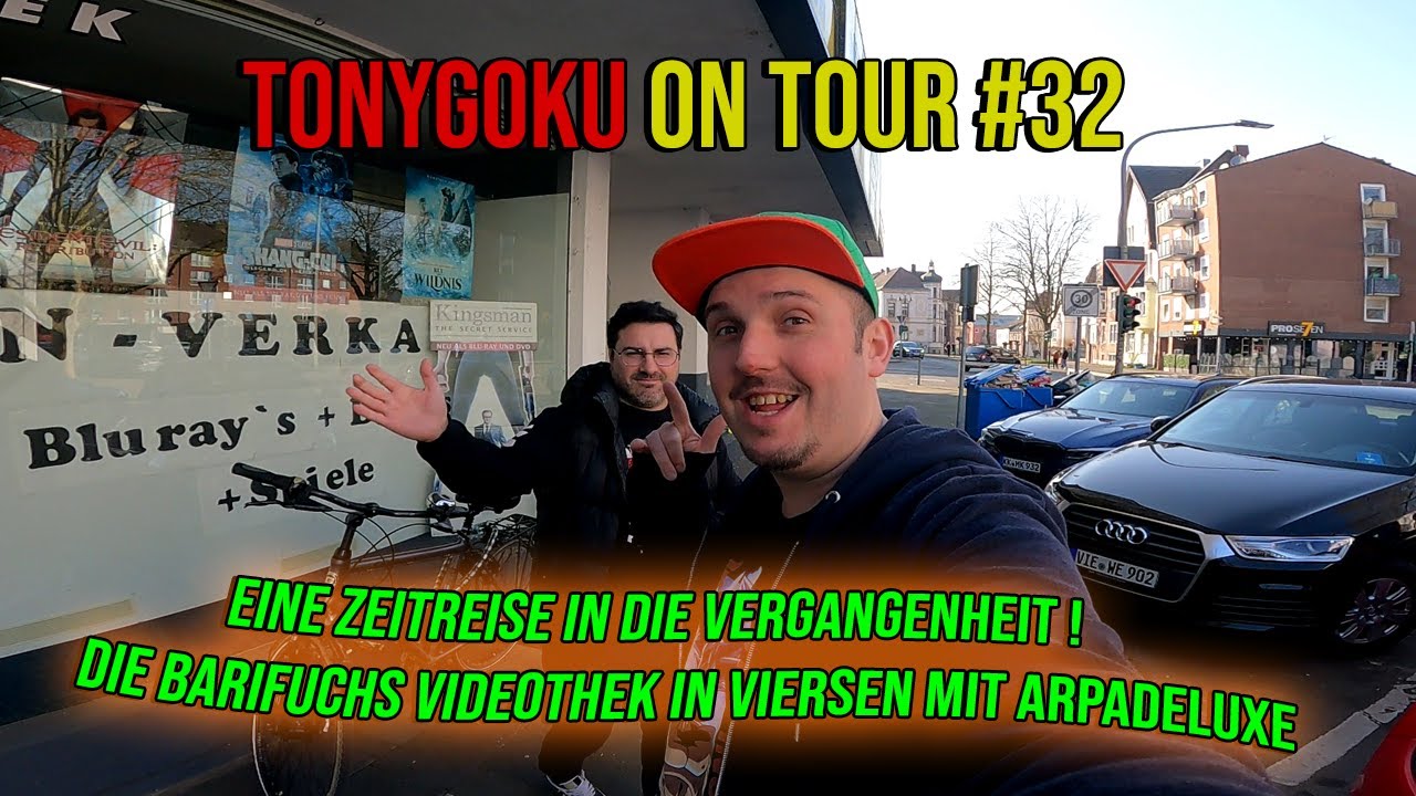 Eine Zeitreise in die Vergangenheit ! Die Barifuchs Videothek mit Arpadeluxe // TONYGOKU ON TOUR #32