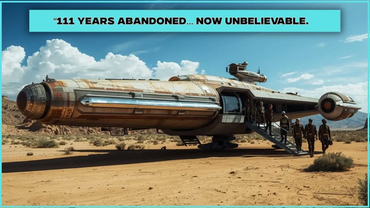 I Bought an Alien Starship Abandoned for 111 Years at Auction — Watch Its Incredible Transformat