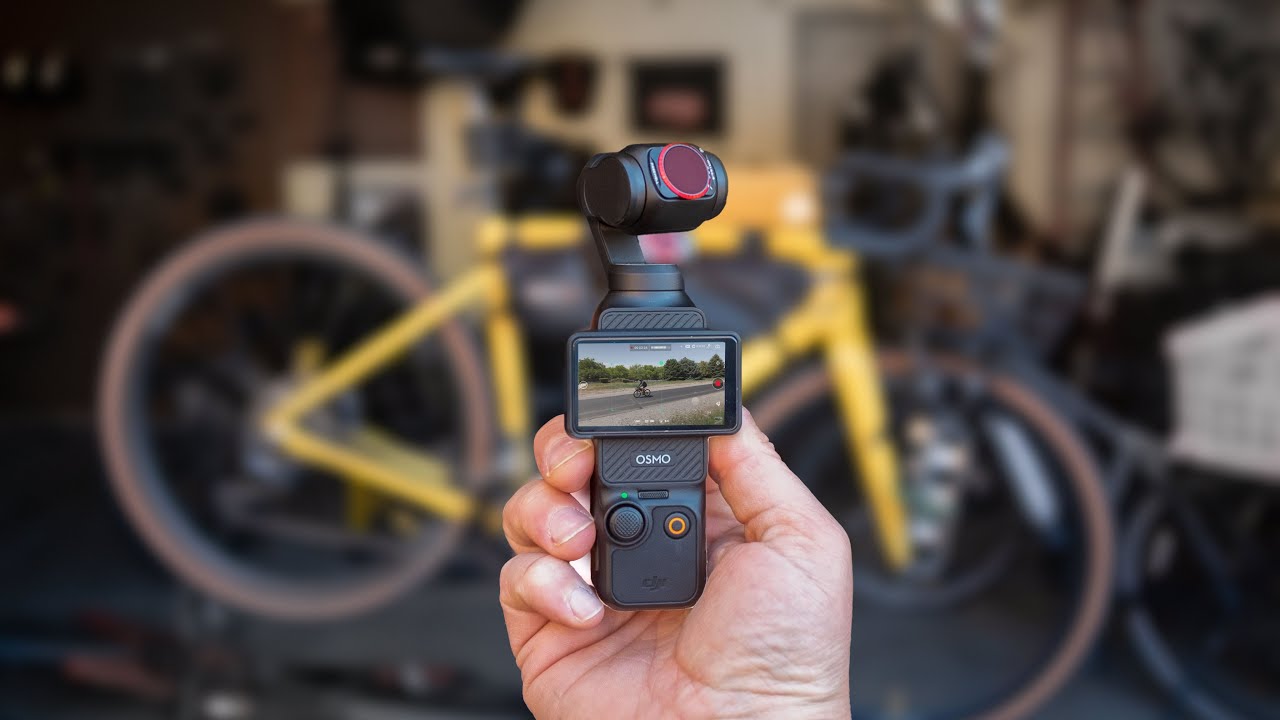 Cycling with the DJI Osmo Pocket 3