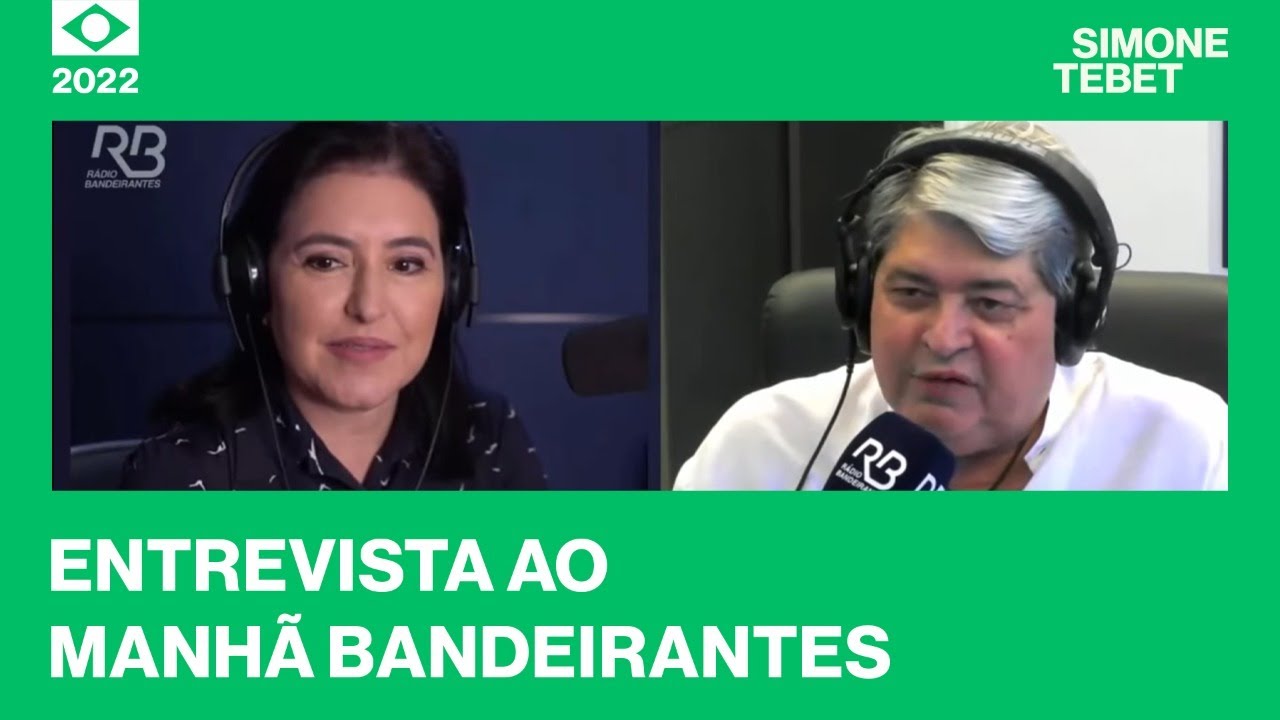 Simone Tebet - Entrevista ao programa Manhã Bandeirantes
