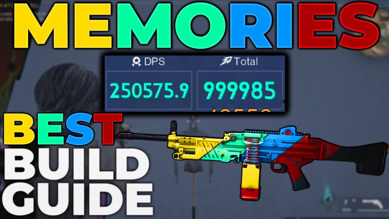 SHRAPNEL LMG! BEST CONFLICTING MEMORIES SHRAPNEL BUILD GUIDE - ONCE HUMAN
