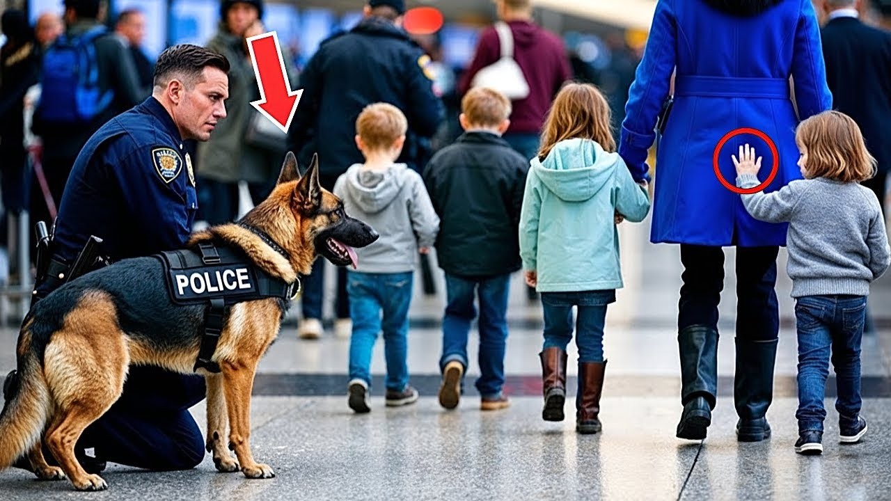 Girl’s Gave Silent Signal to Police Dog — What This Dog Did Next Shocked Everyone!