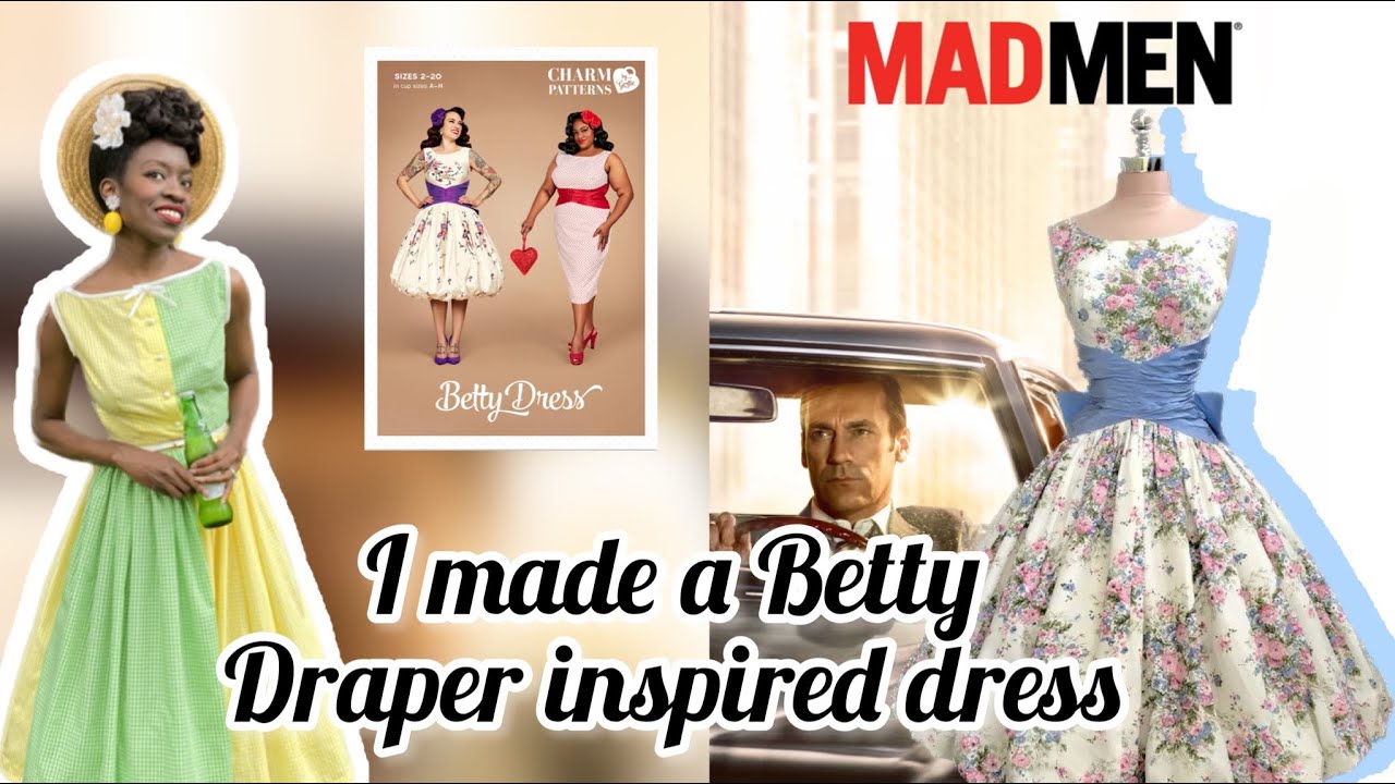 How to make a vintage dress inspired by Mad Men #gertie