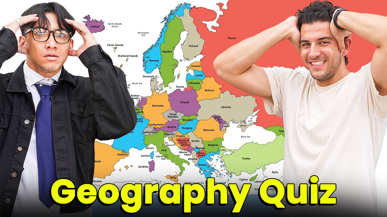 Americans Try To Label Map of Europe