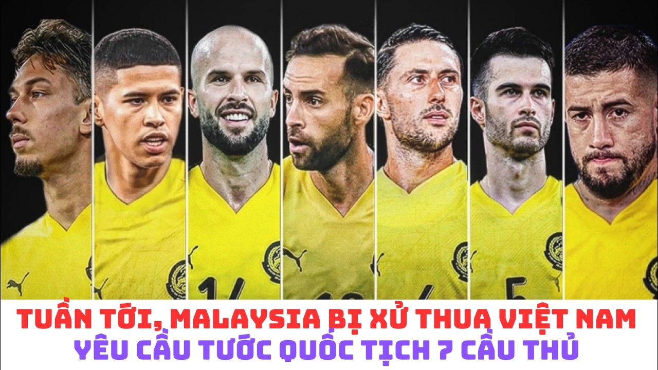Đội tuyển Việt Nam được xử thắng 3-0 Malaysia vào tuần tới - chờ V-League vòng này