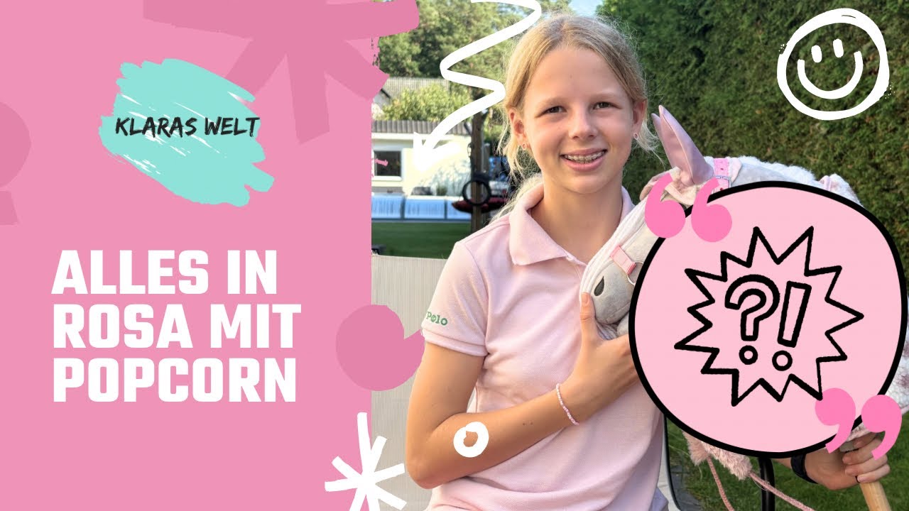 🌸🐴 Alles in ROSA! Mein Hobby Horse Popcorn im Pink-Look 💖✨ | 