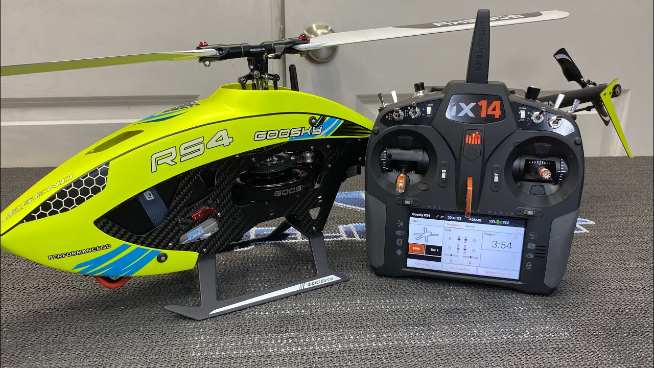 GOOSKY RS4 Radio And FBL Setup