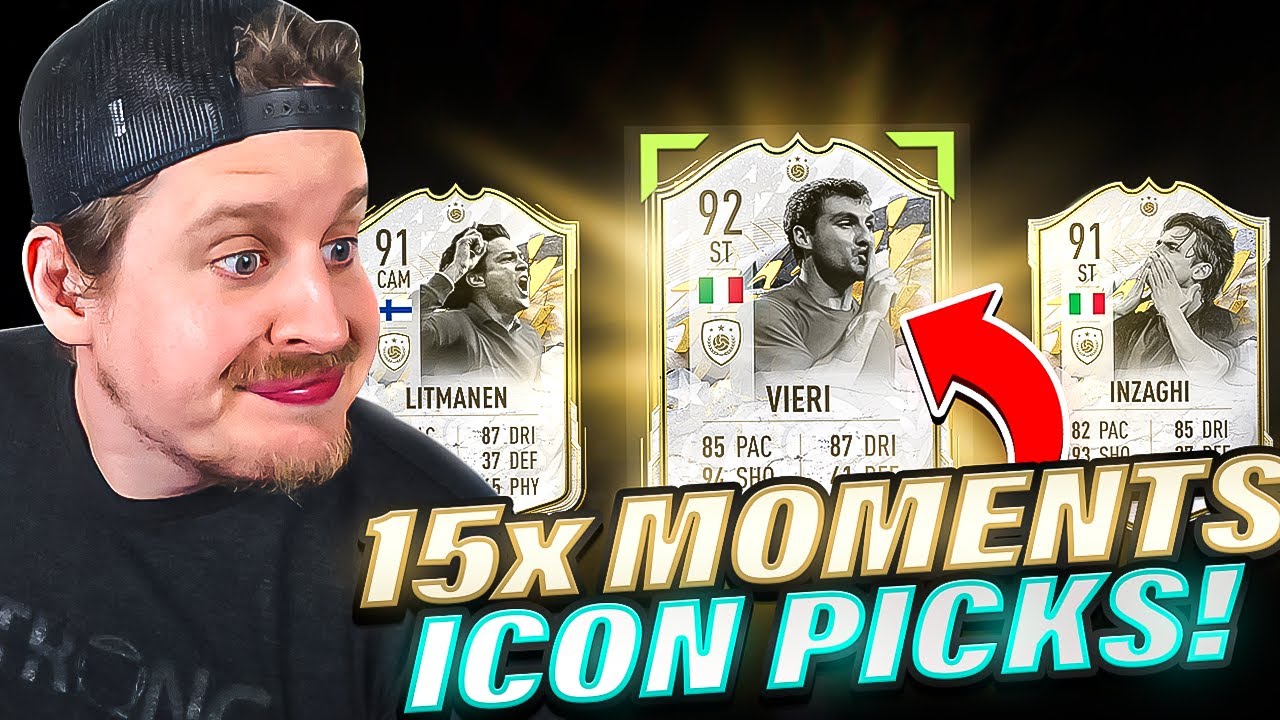 WHAT IS THIS?! 15X Icon Moments Player Picks! FIFA 22 Ultimate Team