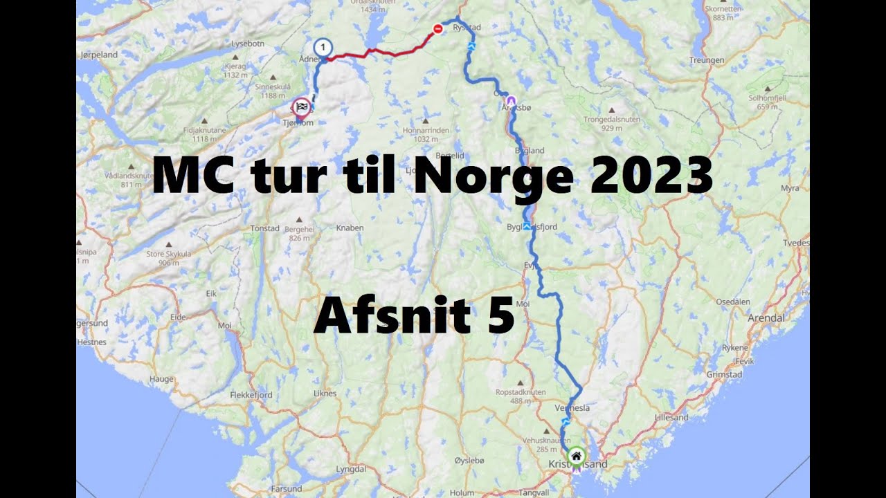 MC tur til Norge 2023   Afsnit 5