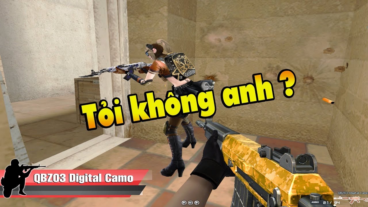 [ Bình luận CF ] QBZ-03 Digital Camo  - Quang Brave