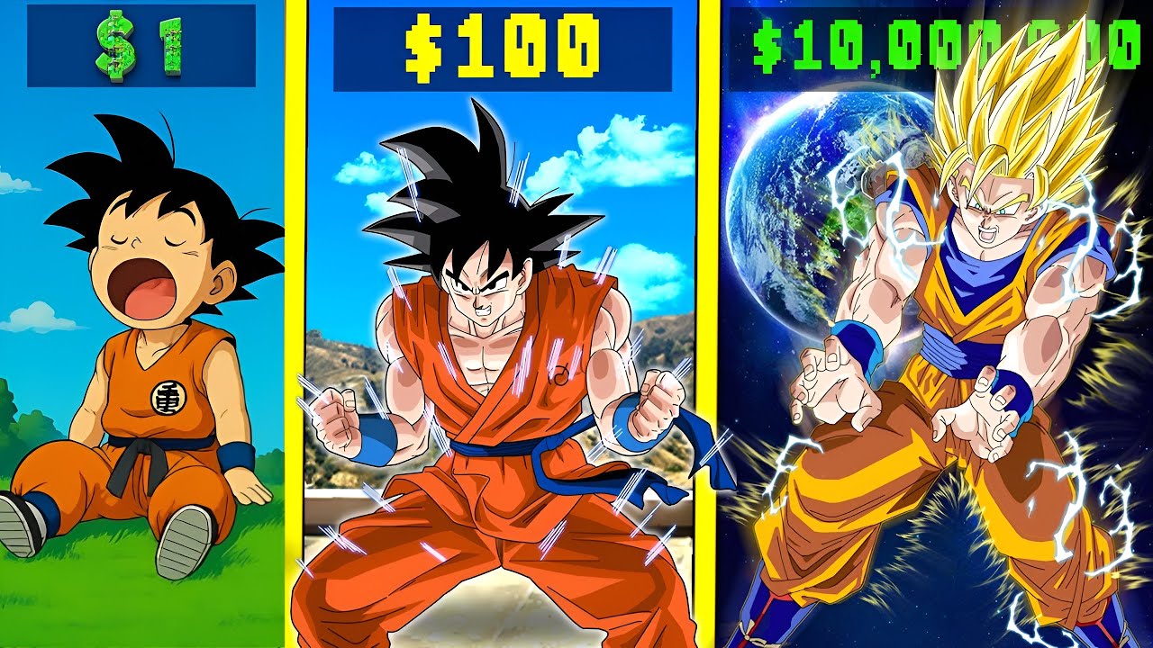 $1 GOKU to $1,000,000,000 ULTIMATE GOKU in GTA 5 !