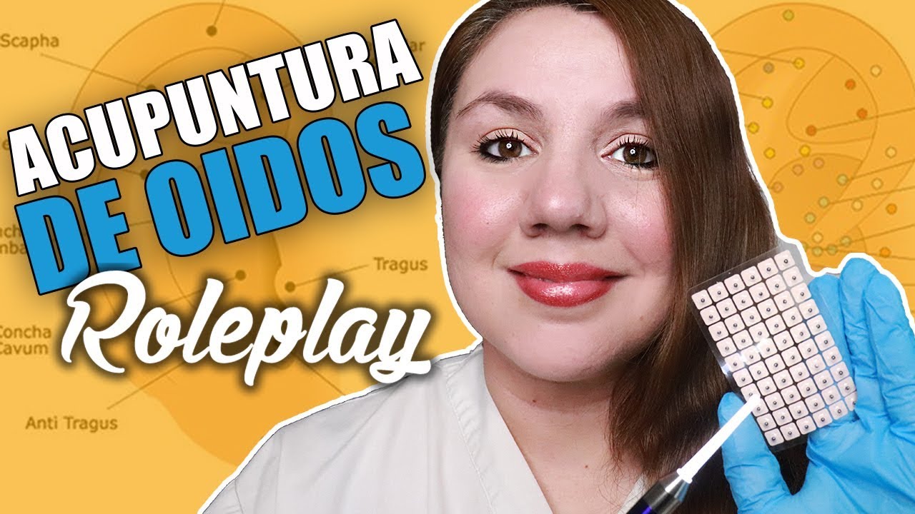 ASMR Español: Acupuntura de Oidos Relajante RoIePIay / Murmullo Latino