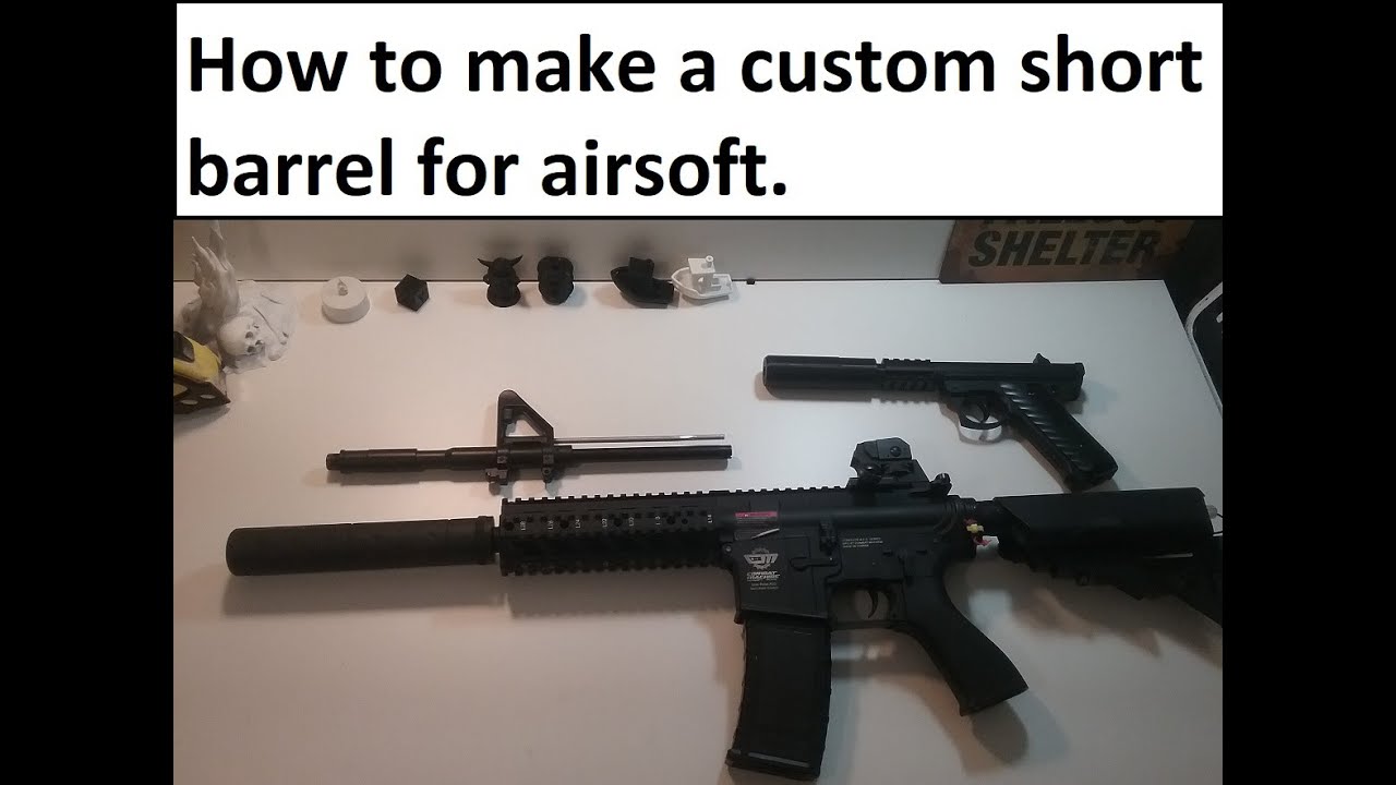 How to: CM16 Raider L shorten the barrel properly