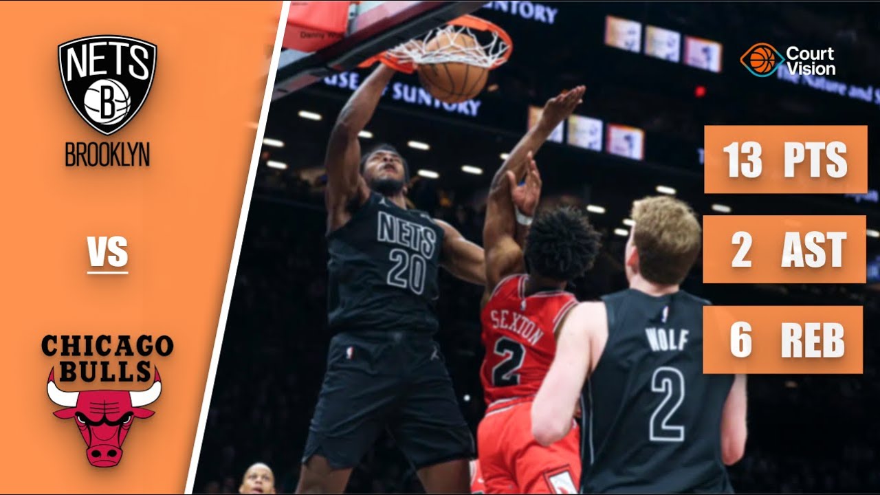 Danny Wolf - 13 Points, 3 Blocks, 2 Assists vs Bulls - 2025-26 Regular Season
